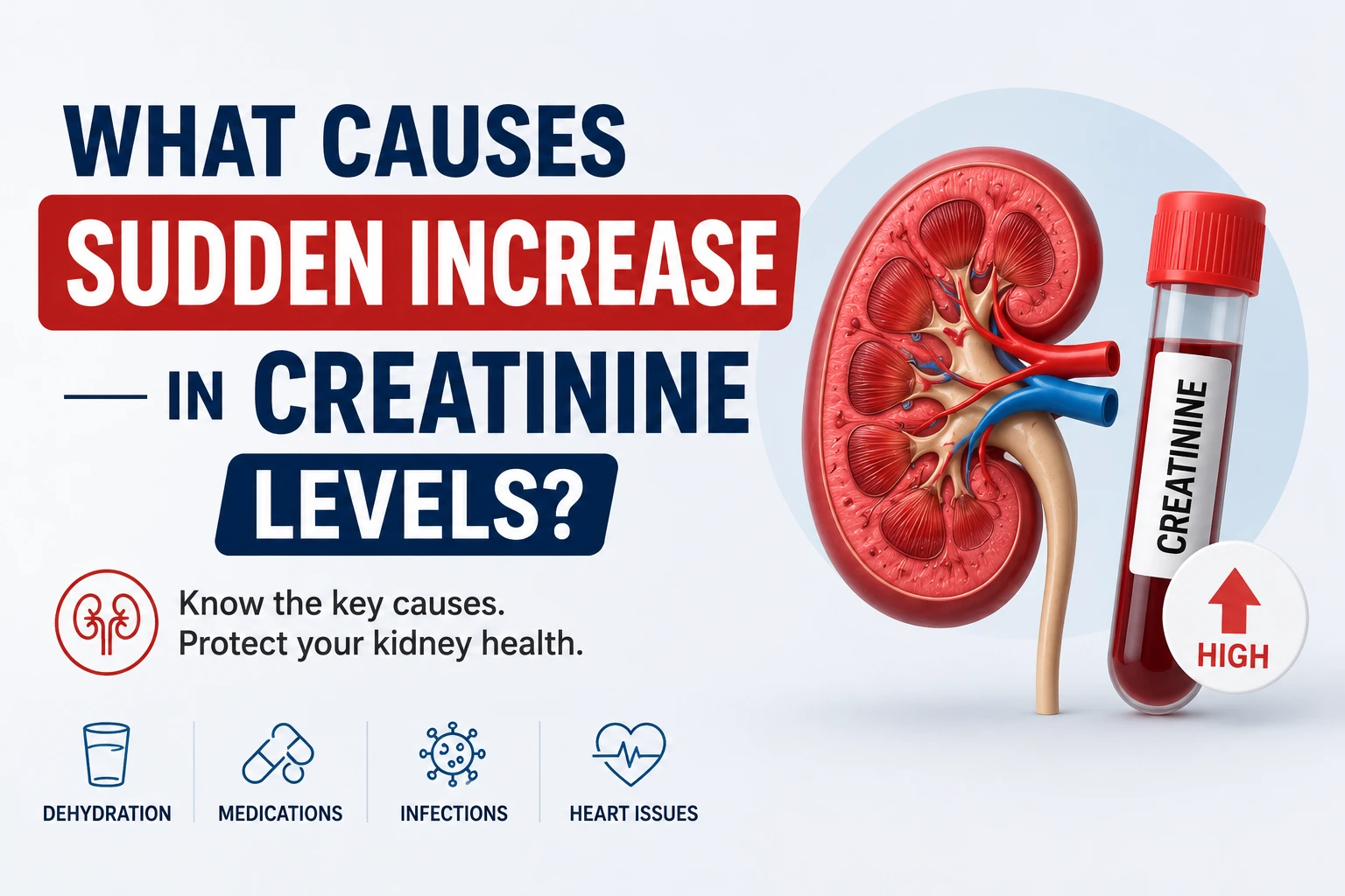 What Causes Sudden Increase in Creatinine Levels? (And How to Stop It)