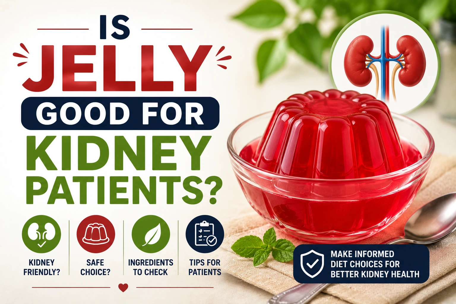 Is Jelly Good for Kidney Patients?
