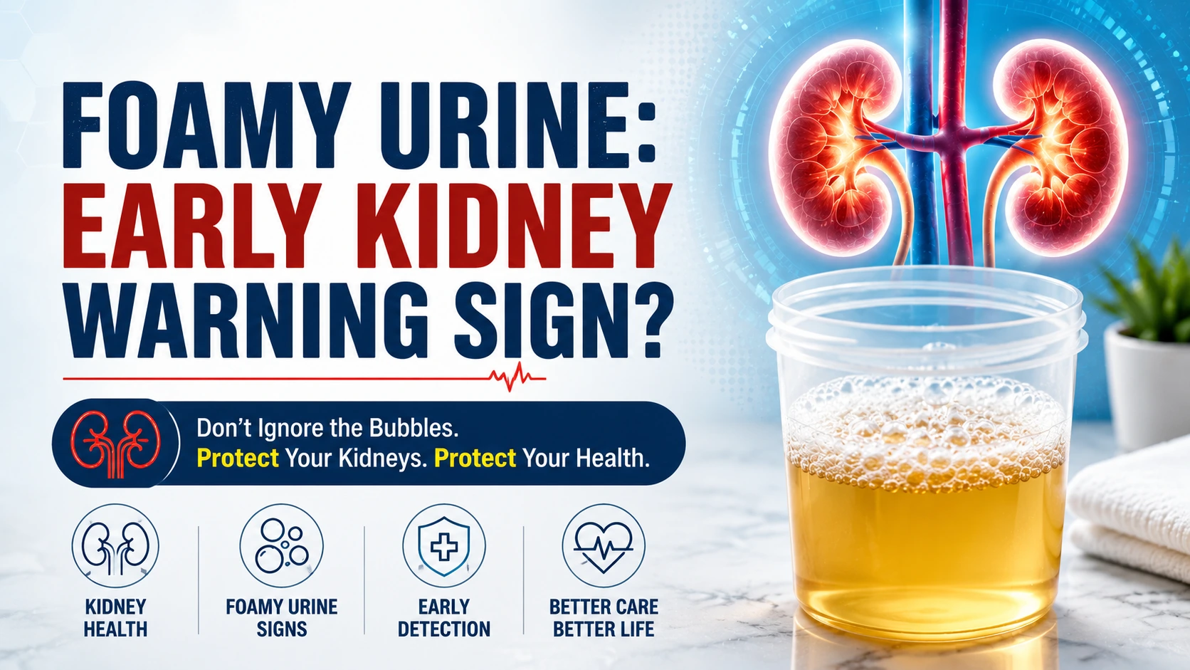 Foamy Urine: Early Kidney Warning Sign?