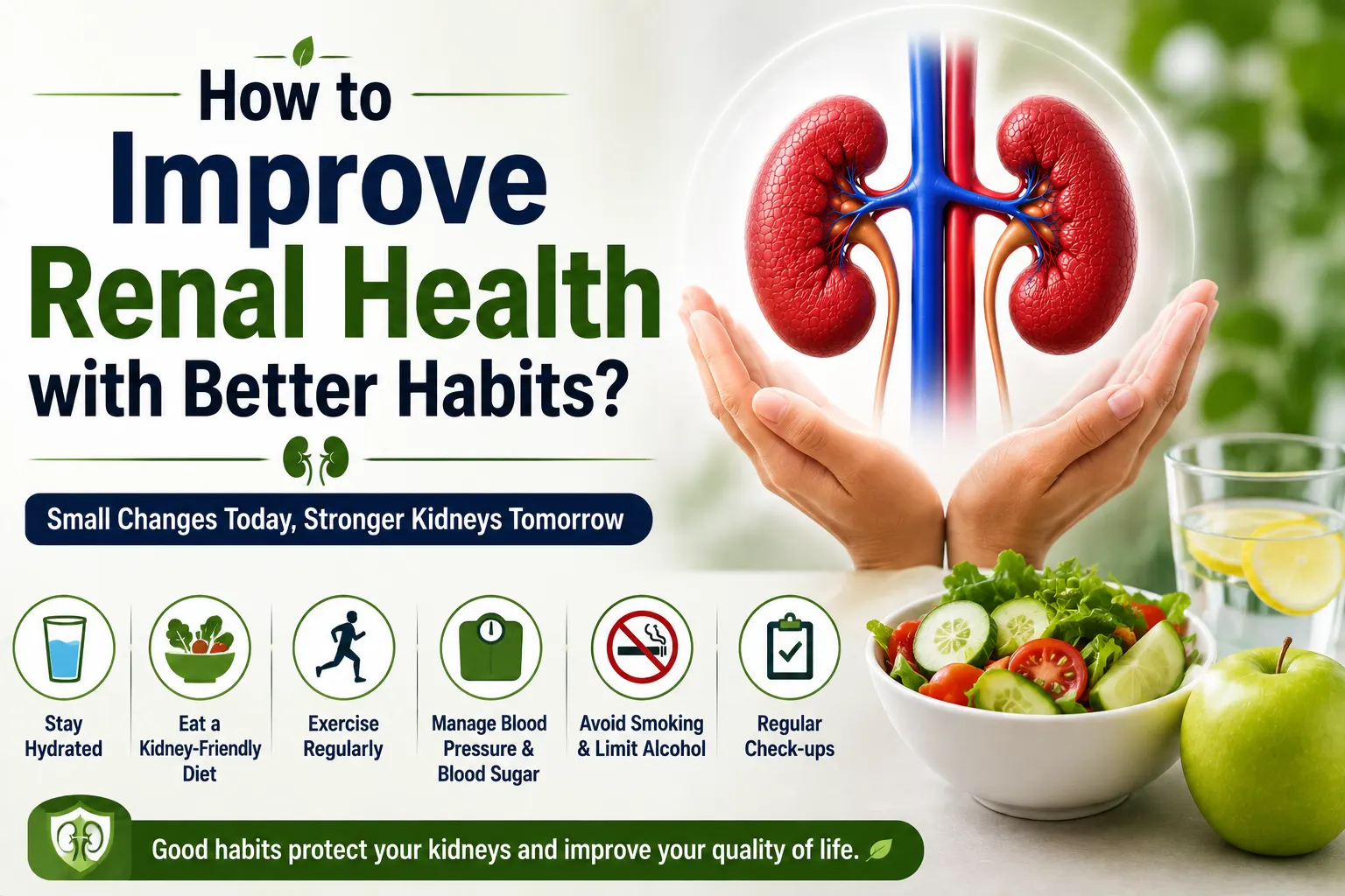 How to Improve Renal Health with Better Habits?