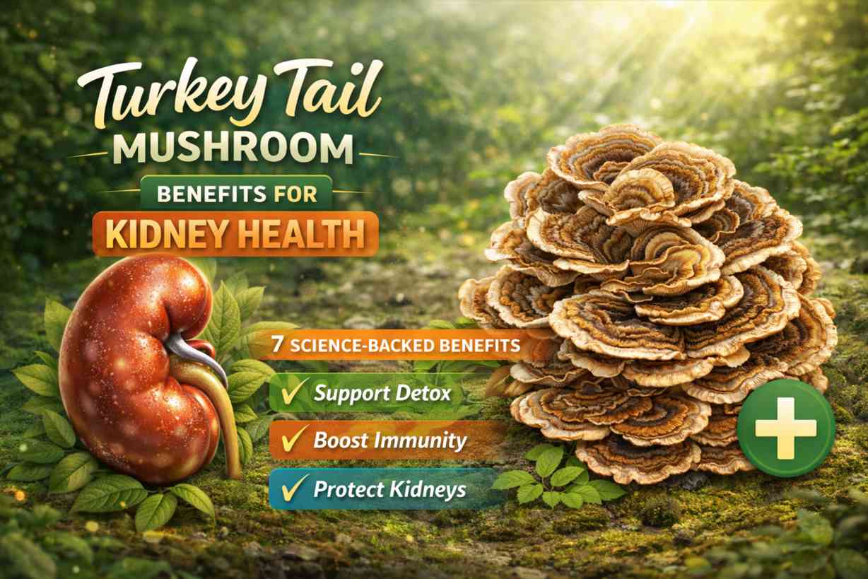 7 Powerful Turkey Tail Mushroom Benefits for Kidney Health