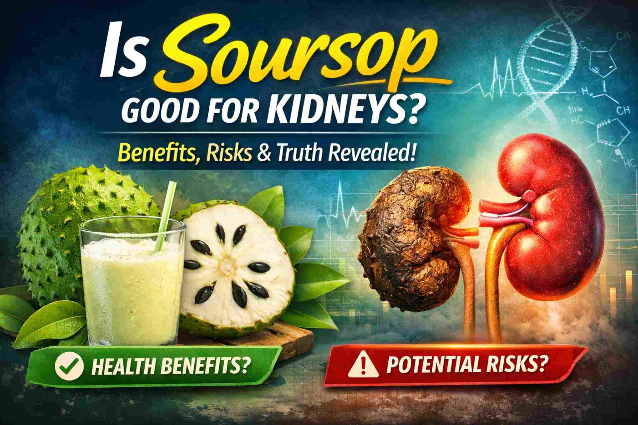 Is soursop good for kidneys?