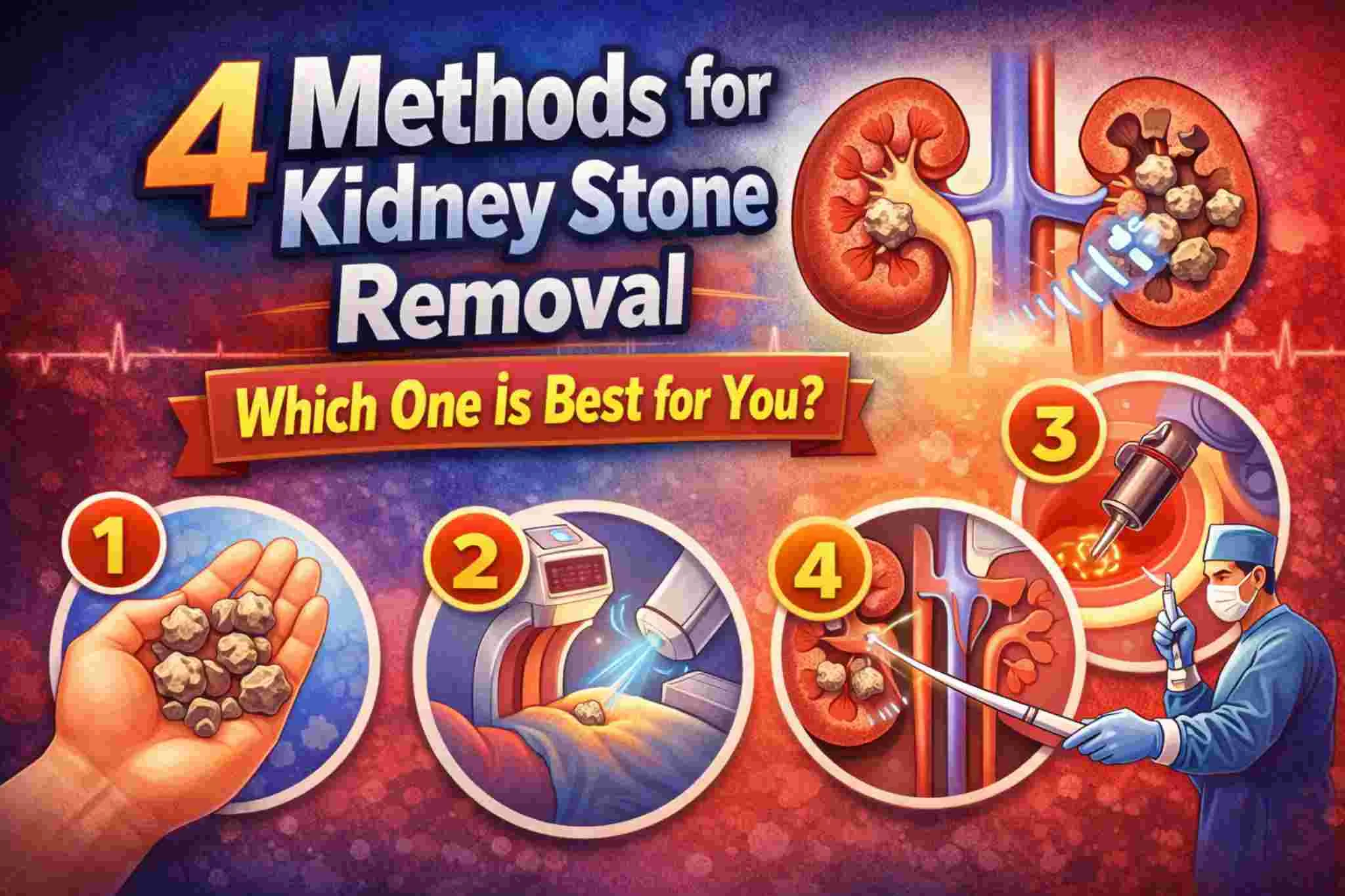 4 Methods for Kidney Stone Removal