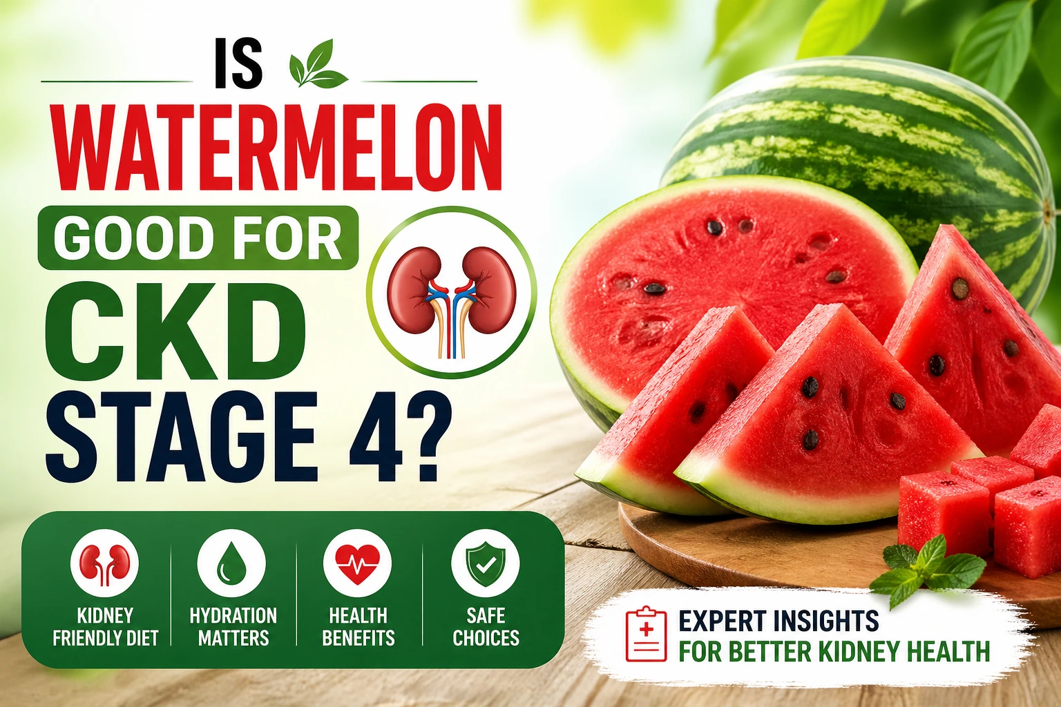 Is Watermelon Good for CKD Stage 4?