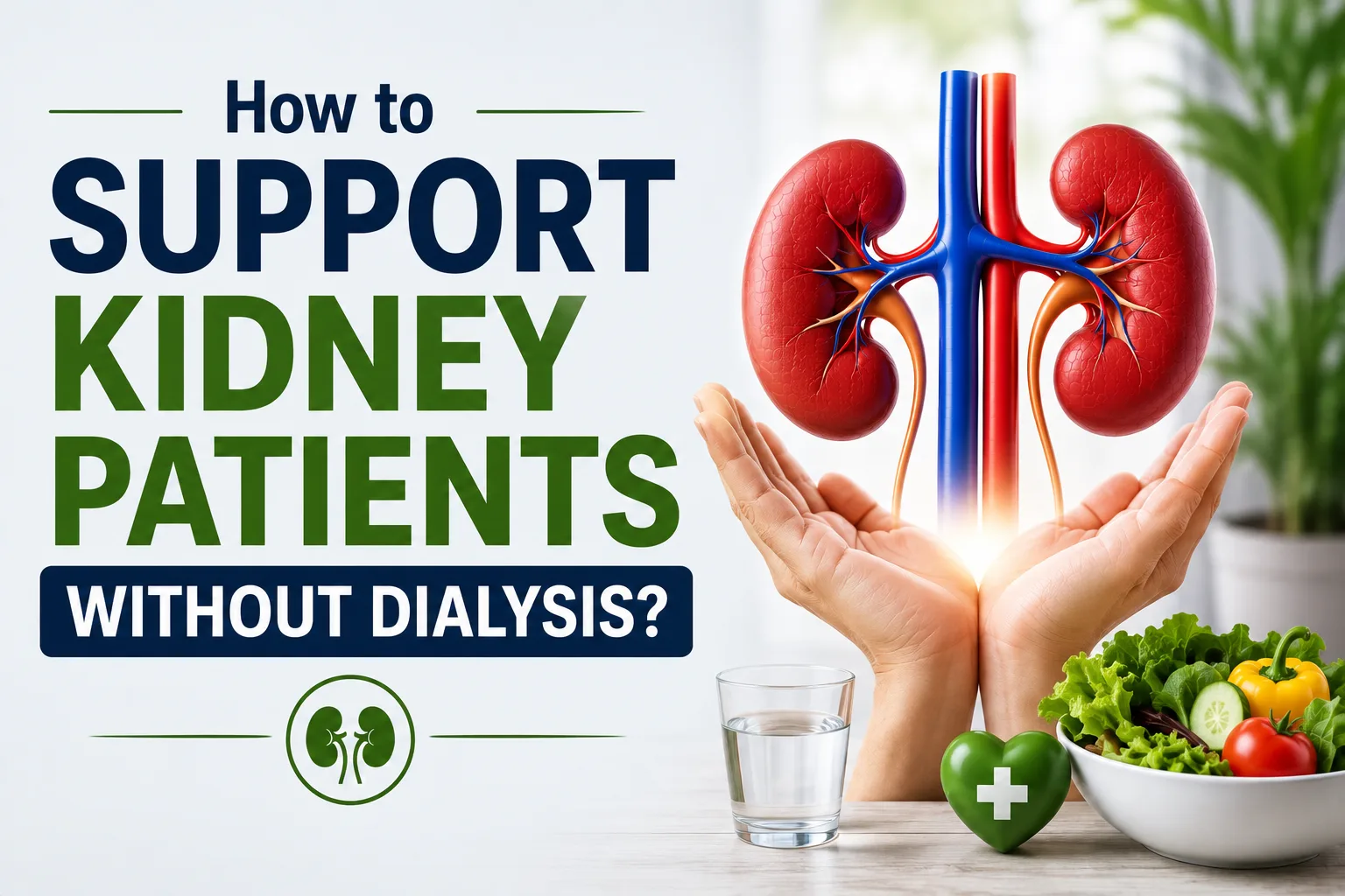 How to Support Kidney Patients Without Dialysis?