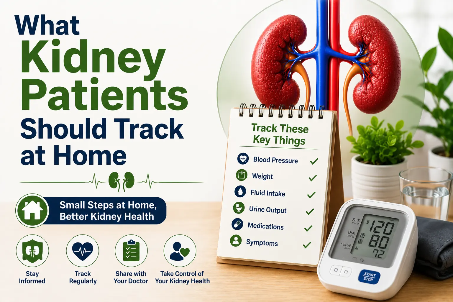 What Kidney Patients Should Track at Home?