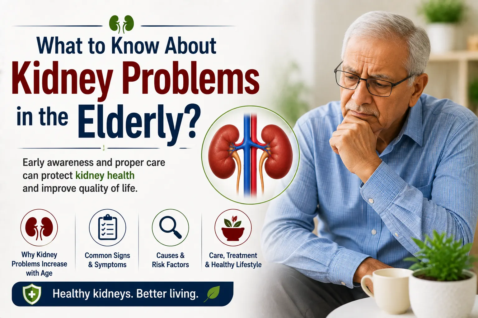 What to Know About Kidney Problems in the Elderly?