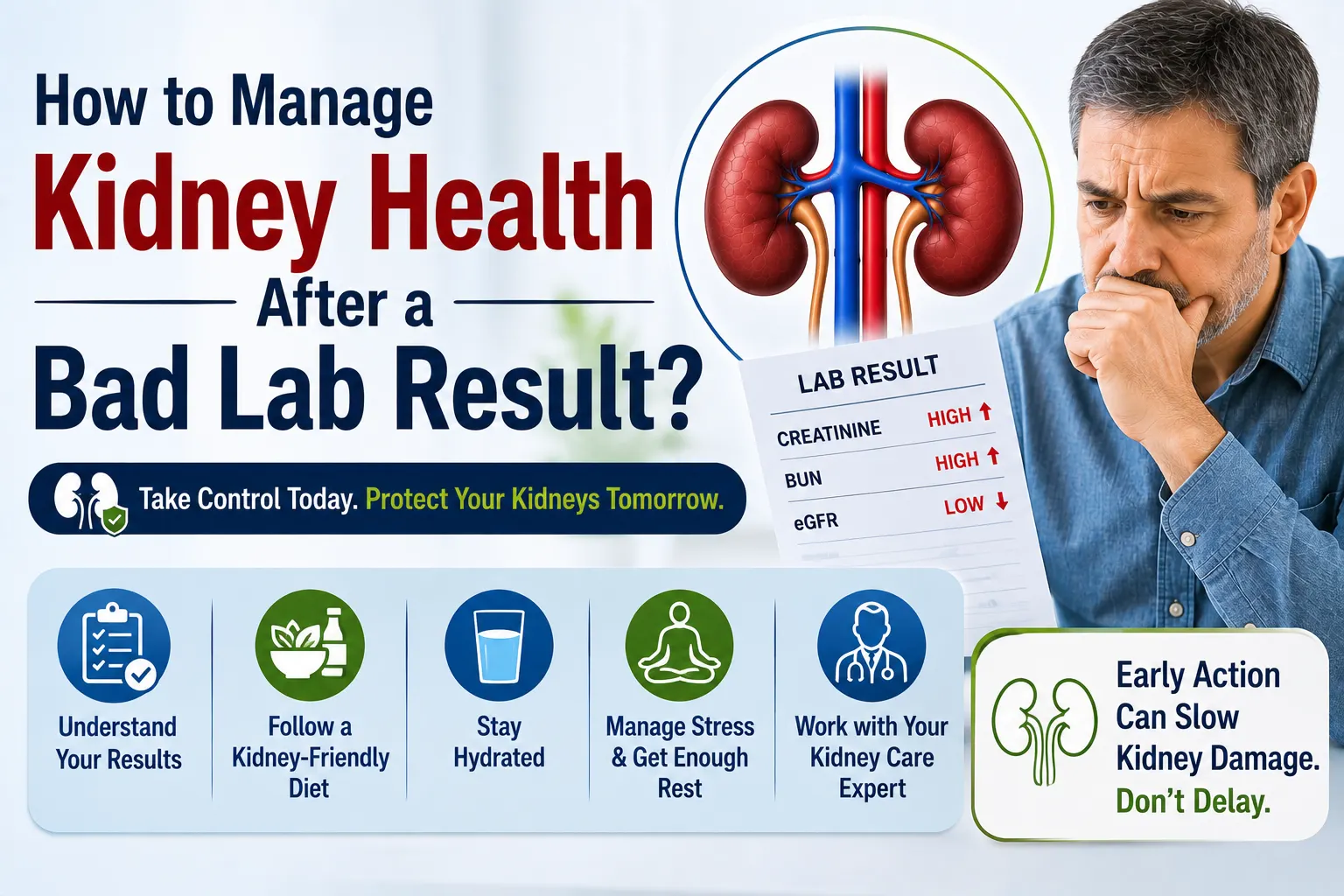 How to Manage Kidney Health After a Bad Lab Result?