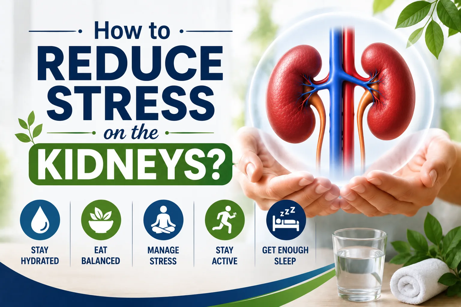 How to Reduce Stress on the Kidneys?