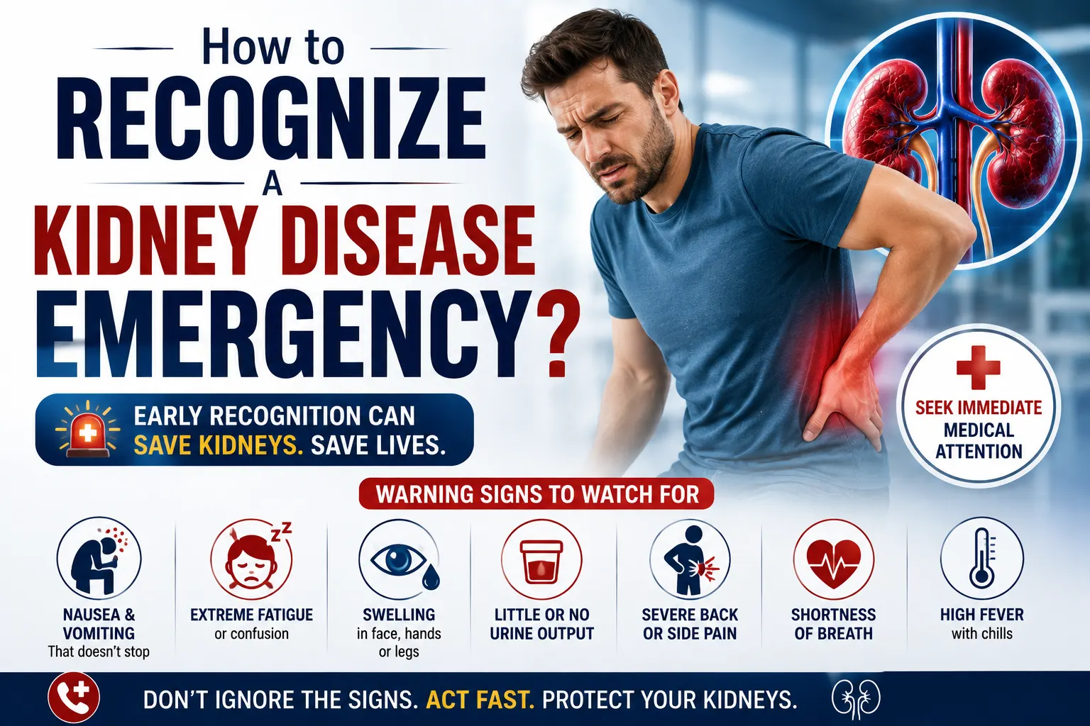 How to Recognize a Kidney Disease Emergency?