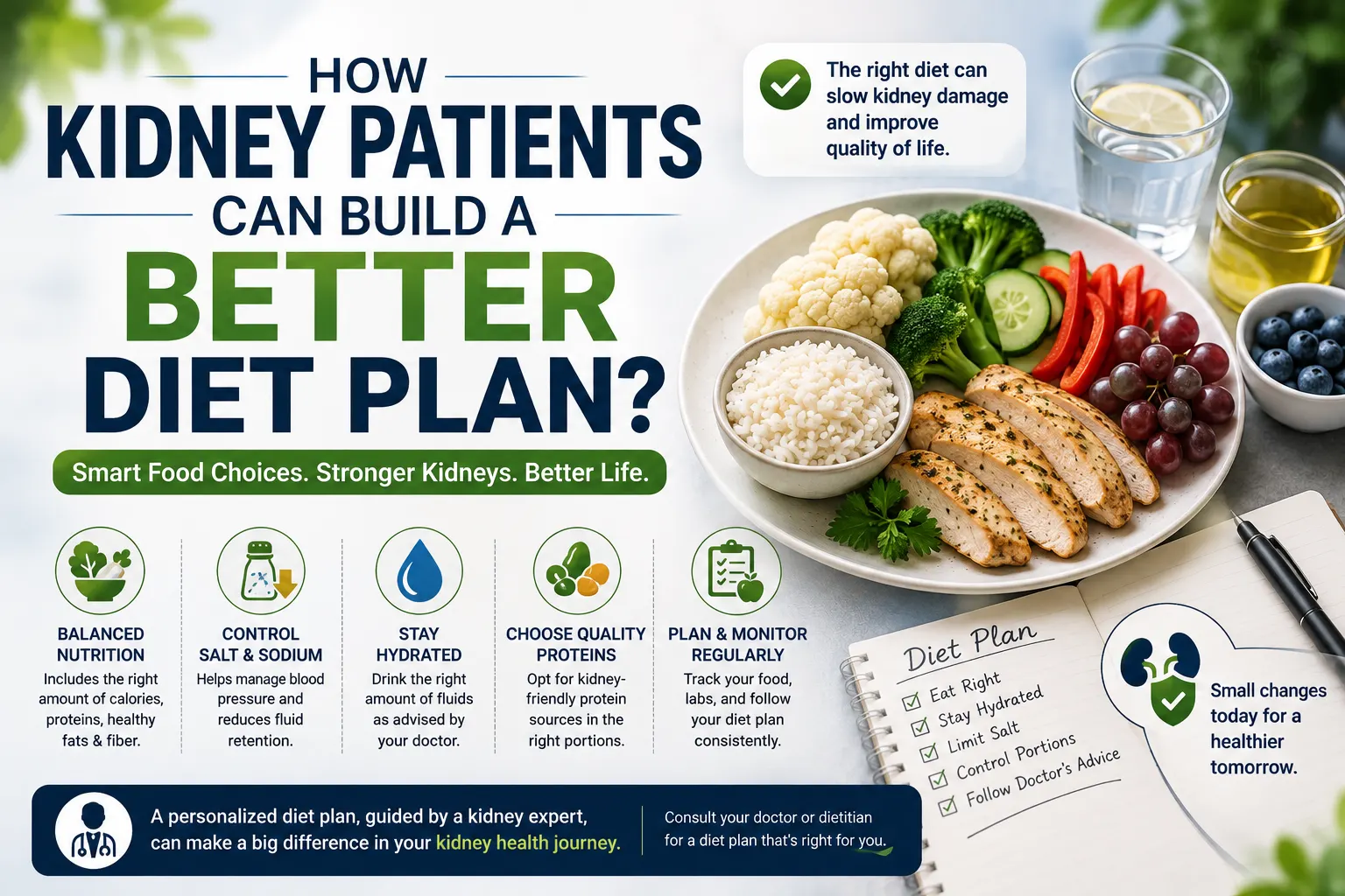 How Kidney Patients Can Build a Better Diet Plan?
