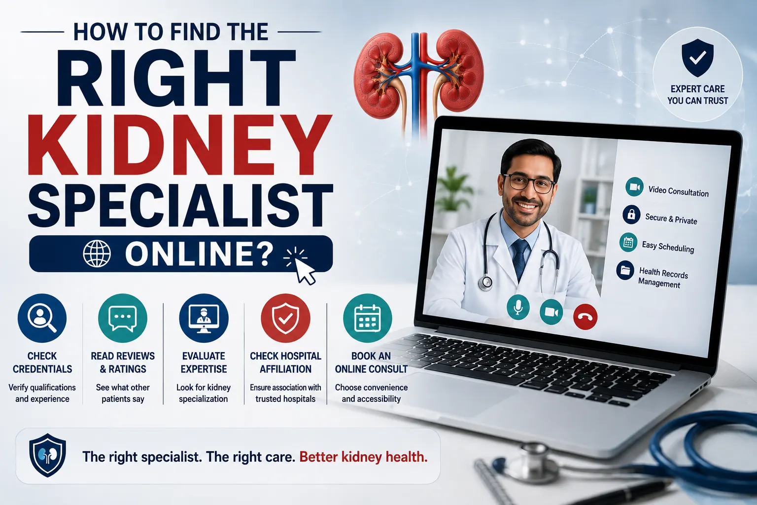 How to Find the Right Kidney Specialist Online?