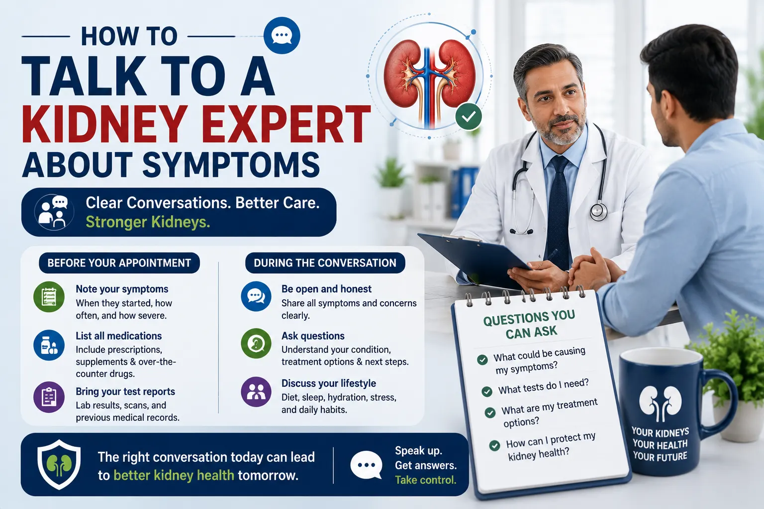 How to Talk to a Kidney Expert About Symptoms?