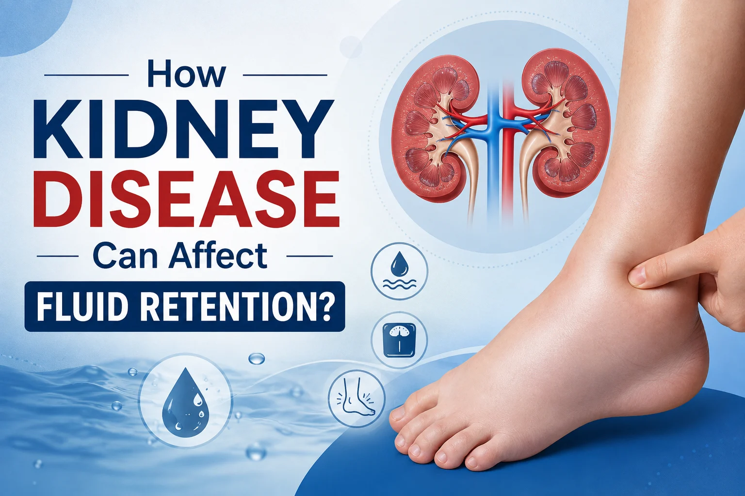 How Kidney Disease Can Affect Fluid Retention?