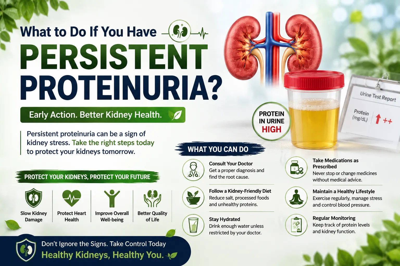 What to Do If You Have Persistent Proteinuria?