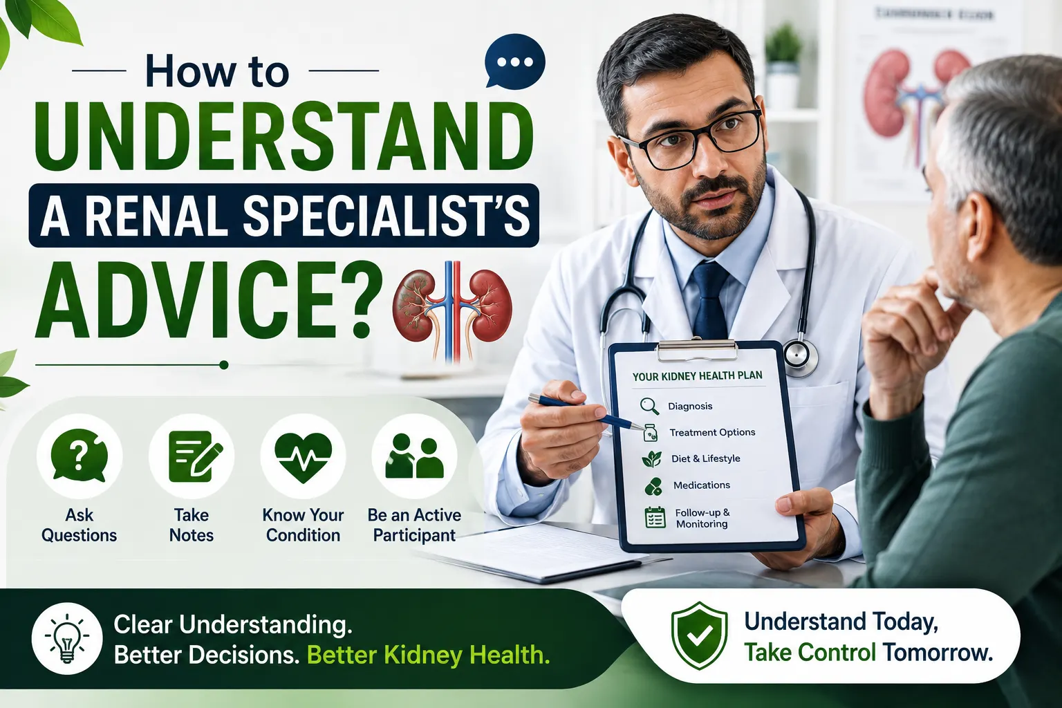 How to Understand a Renal Specialist's Advice?