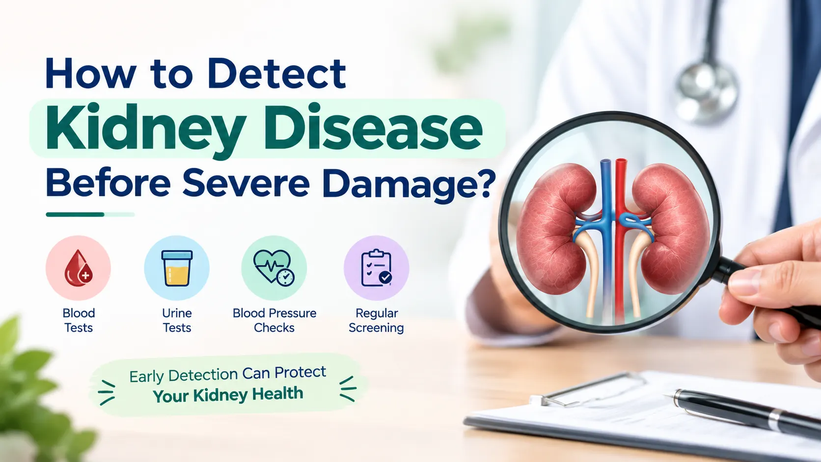 How to Detect Kidney Disease Before Severe Damage?