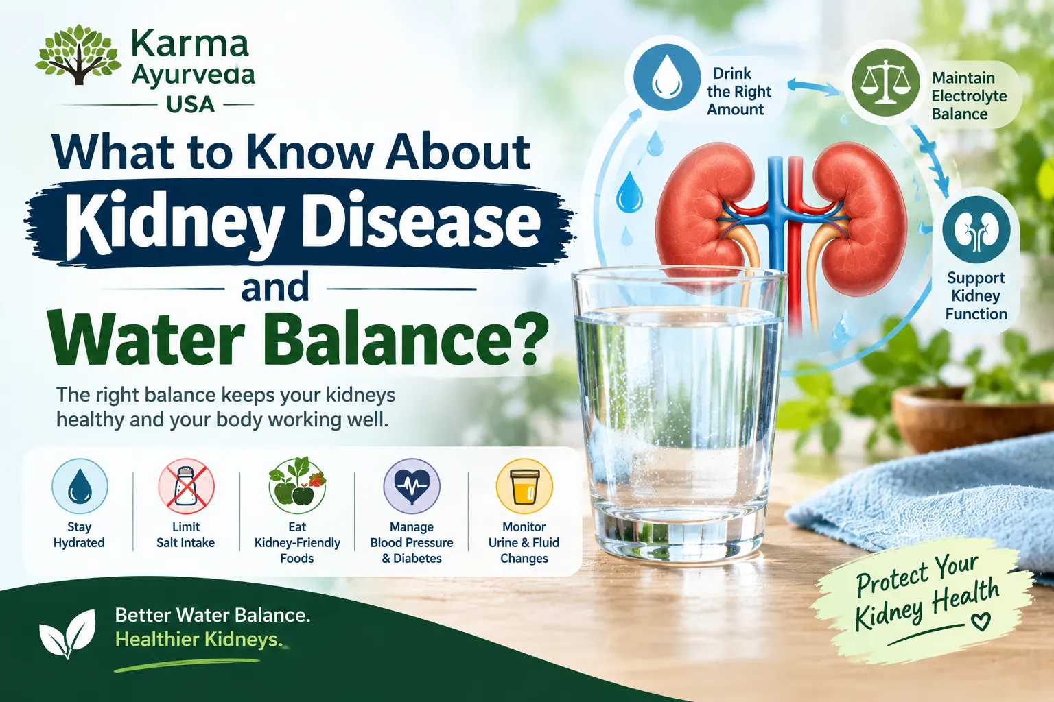 What to Know About Kidney Disease and Water Balance?