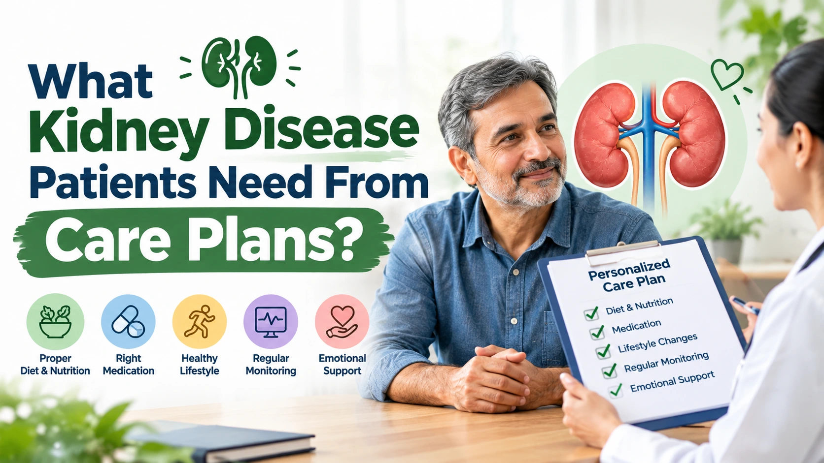 What Kidney Disease Patients Need From Care Plans?