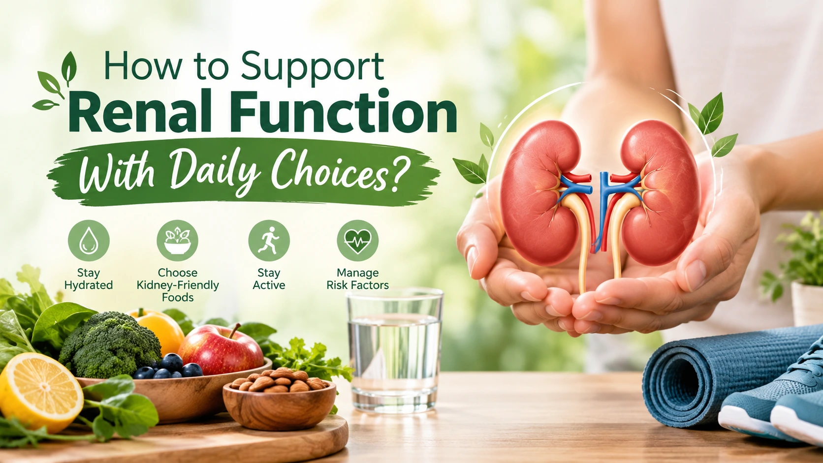 How to Support Renal Function With Daily Choices?