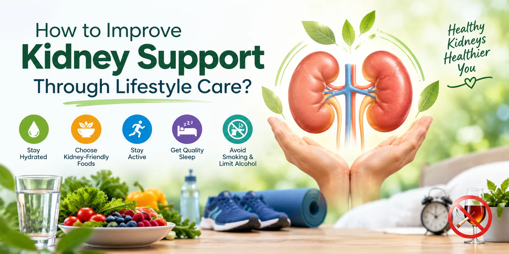 How to Improve Kidney Support Through Lifestyle Care?